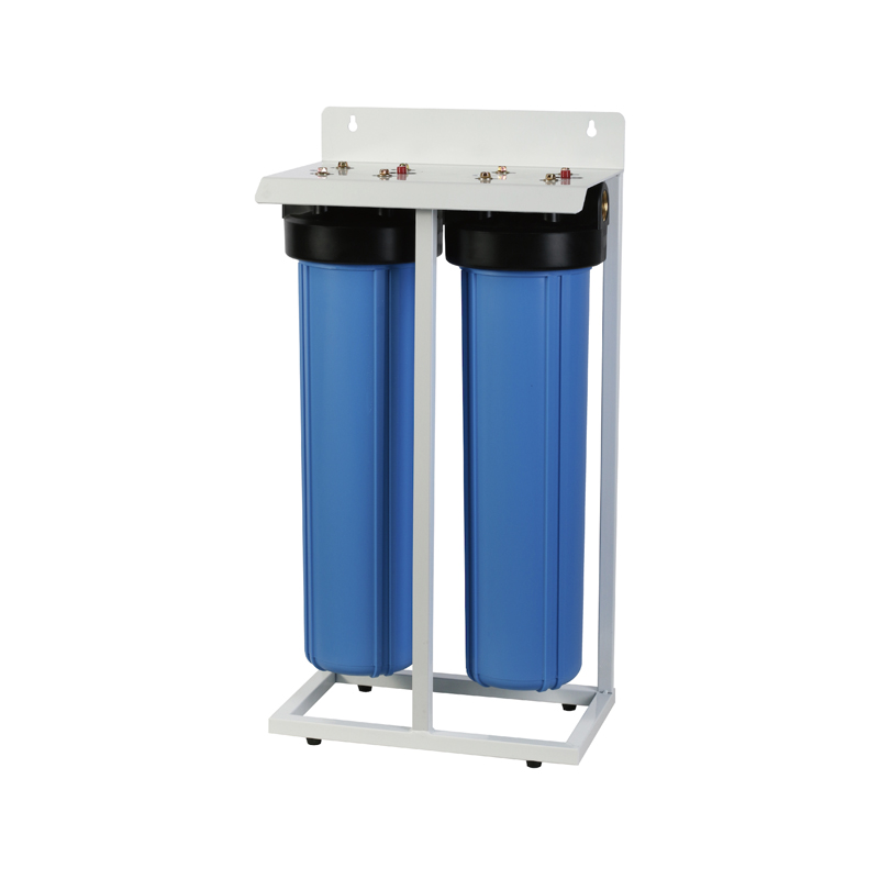 Dual-stage 20-inch Big Fat Series Iron Frame Whole-House Water Purification System