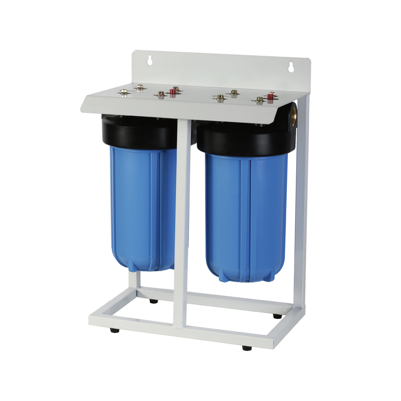 Dual-stage 10-inch Big Fat Series Iron Frame Whole-House Water Purification System